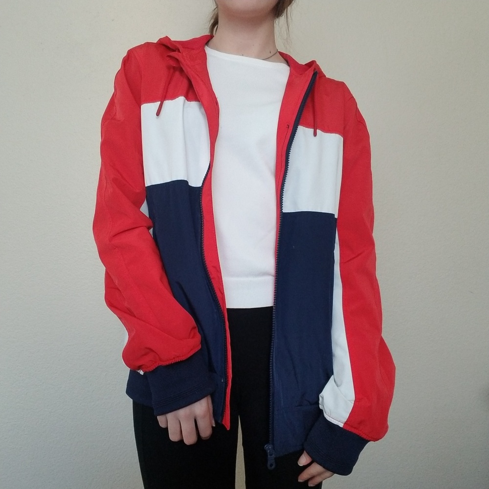 H&M Red White Blue Jacket